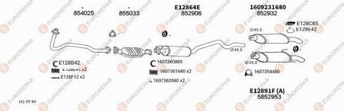 EUROREPAR 101164 - Система выпуска ОГ abcparts.ee