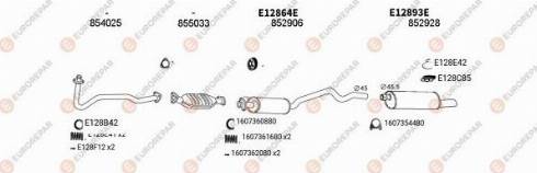 EUROREPAR 101166 - Система выпуска ОГ abcparts.ee