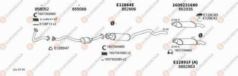 EUROREPAR 101175 - Система выпуска ОГ abcparts.ee