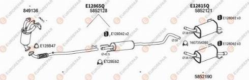 EUROREPAR 101232 - Система выпуска ОГ abcparts.ee