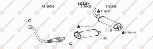 EUROREPAR 103151 - Система выпуска ОГ abcparts.ee