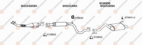 EUROREPAR 103260 - Система выпуска ОГ abcparts.ee