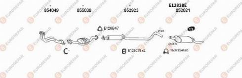 EUROREPAR 103221 - Система выпуска ОГ abcparts.ee