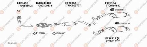 EUROREPAR 102354 - Система выпуска ОГ abcparts.ee