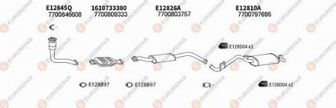 EUROREPAR 102355 - Система выпуска ОГ abcparts.ee