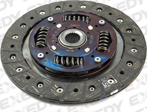 Exedy RND108U - Диск сцепления, фрикцион abcparts.ee