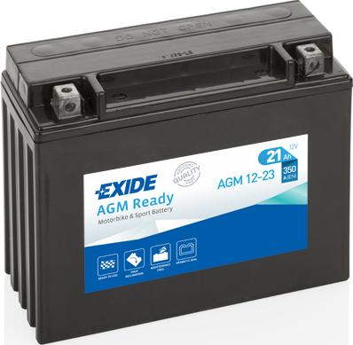 Exide AGM12-23 - Стартерная аккумуляторная батарея, АКБ abcparts.ee