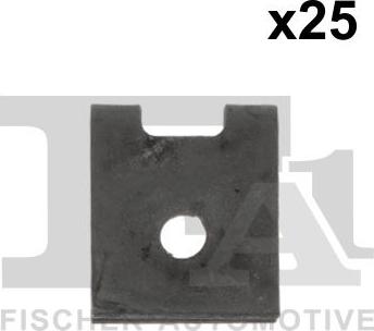 FA1 11-40114.25 - Зажим, клипса, молдинг abcparts.ee