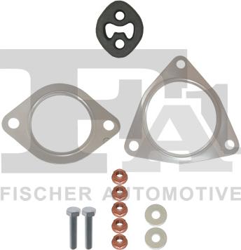 FA1 CC550224 - Монтажный комплект, сажевый / частичный фильтр abcparts.ee