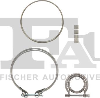 FA1 CC211220 - Монтажный комплект, сажевый / частичный фильтр abcparts.ee