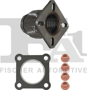 FA1 KF110015 - Гофрированная труба, выхлопная система abcparts.ee
