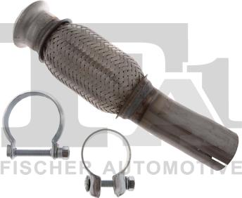 FA1 KF210015 - Гофрированная труба, выхлопная система abcparts.ee