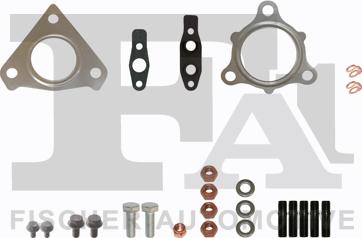 FA1 KT740340 - Монтажный комплект, турбокомпрессор abcparts.ee