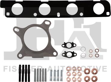 FA1 KTE000465 - Монтажный комплект, турбокомпрессор abcparts.ee