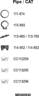 FA1 MD000930 - Катализатор abcparts.ee