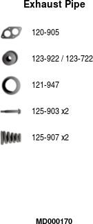 FA1 MD000170 - Труба выхлопного газа abcparts.ee