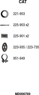 FA1 MD000769 - Катализатор abcparts.ee