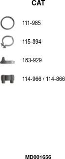 FA1 MD001656 - Катализатор abcparts.ee