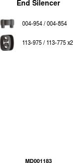 FA1 MD001183 - Глушитель выхлопных газов, конечный abcparts.ee