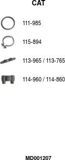 FA1 MD001207 - Katalüsaator abcparts.ee
