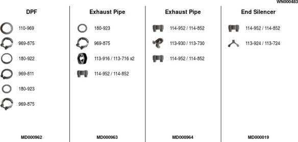 FA1 WN000483 - Система выпуска ОГ abcparts.ee