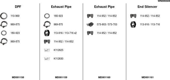 FA1 WN000569 - Система выпуска ОГ abcparts.ee