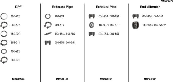FA1 WN000578 - Система выпуска ОГ abcparts.ee