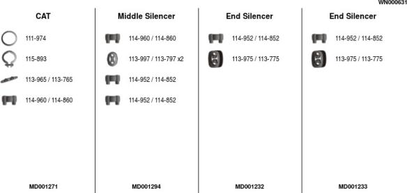 FA1 WN000631 - Система выпуска ОГ abcparts.ee