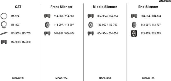 FA1 WN000632 - Система выпуска ОГ abcparts.ee