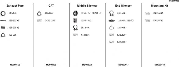 FA1 WN000088 - Система выпуска ОГ abcparts.ee