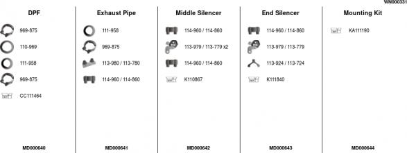FA1 WN000331 - Система выпуска ОГ abcparts.ee