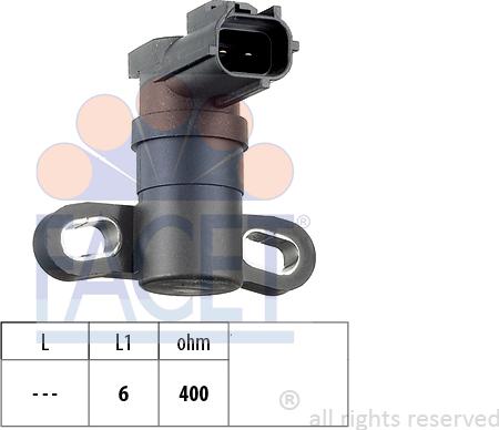 FACET 9.0333 - Датчик положения Коленвала, RPM abcparts.ee