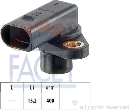FACET 9.0294 - Датчик положения Коленвала, RPM abcparts.ee
