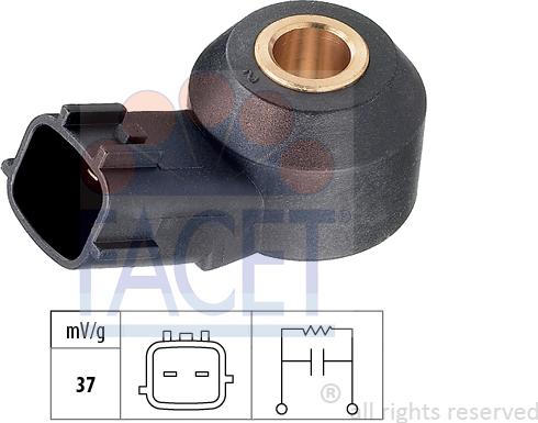FACET 9.3109 - Датчик детонации abcparts.ee