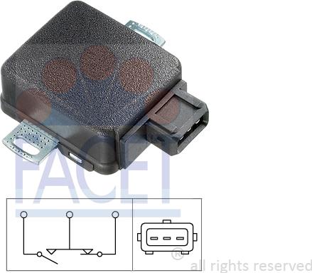 FACET 10.5046 - Датчик положения дроссельной заслонки abcparts.ee
