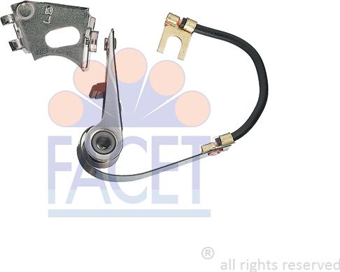 FACET 1.3686 - Контактная группа, распределитель зажигания abcparts.ee