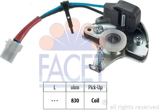 FACET 8.4980M - Датчик, импульс зажигания abcparts.ee