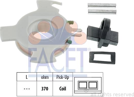 FACET 8.3619 - Датчик, импульс зажигания abcparts.ee