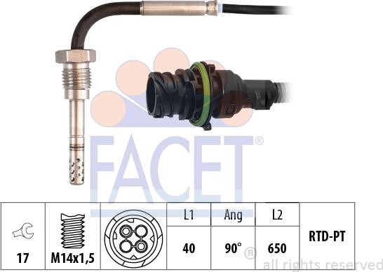 FACET 22.0370 - Andur, heitgaasitemperatuur abcparts.ee