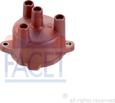 FACET 2.7628 - Крышка распределителя зажигания abcparts.ee