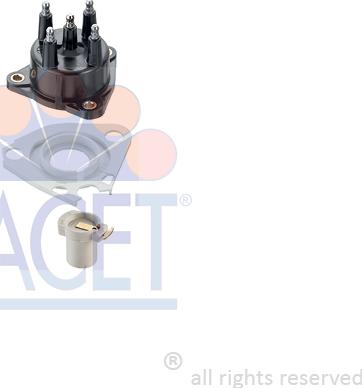 FACET 2.7672PHT - Крышка распределителя зажигания abcparts.ee