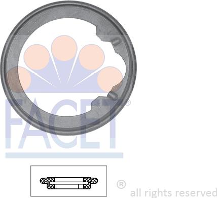 FACET 7.9628 - Прокладка, термостат abcparts.ee