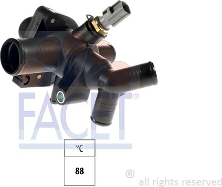FACET 7.7948 - Термостат охлаждающей жидкости / корпус abcparts.ee