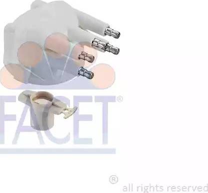 FACET HT.0843 - Ремкомплект, распределитель зажигания abcparts.ee