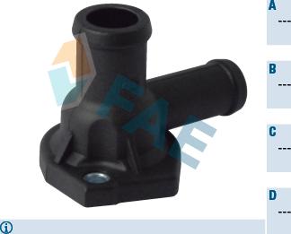 FAE 54367 - Фланец охлаждающей жидкости abcparts.ee