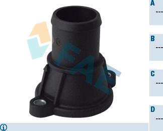 FAE 54328 - Фланец охлаждающей жидкости abcparts.ee