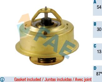FAE 5346087 - Термостат охлаждающей жидкости / корпус abcparts.ee