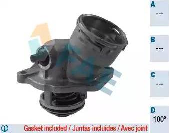 FAE 5353300 - Термостат охлаждающей жидкости / корпус abcparts.ee