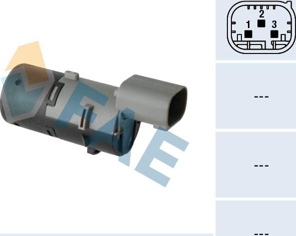FAE 66043 - Датчик, система помощи при парковке abcparts.ee