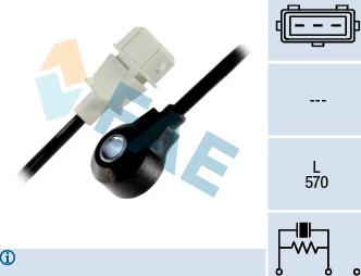 FAE 60109 - Датчик детонации abcparts.ee